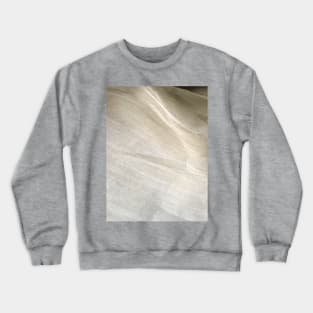 Raw silk swoosh Crewneck Sweatshirt